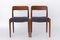 Vintage Danish Model 75 Chairs Niels Moller in Teak, 1950s, Set of 2 3