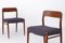 Vintage Danish Model 75 Chairs Niels Moller in Teak, 1950s, Set of 2 2