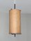 Japanese Style Modern Ceiling Fixture from Arlus, France, 1950s 1