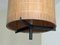 Japanese Style Modern Ceiling Fixture from Arlus, France, 1950s 5