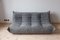 Grey Microfiber Togo 3-Seater Sofa by Michel Ducaroy for Ligne Roset, Image 1