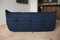 Blue Microfiber Togo 3-Seater Sofa by Michel Ducaroy for Ligne Roset, Image 6