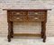 Early 20th Century Spanish Carved Console Table with Four Drawers, 1930s 2