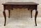 Early 20th Century French Desk Carved Table with Three Drawers, 1930s, Image 2