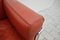 Vintage Red Leather Carmin Model Lc2 Chair by Le Corbusier for Cassina, 1990s 14