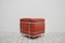Silla Carmin modelo Lc2 vintage de cuero rojo de Le Corbusier para Cassina, años 90, Imagen 3