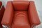 Vintage Red Leather Carmin Model Lc2 Chair by Le Corbusier for Cassina, 1990s 9