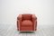 Vintage Red Leather Carmin Model Lc2 Chair by Le Corbusier for Cassina, 1990s 2