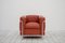 Vintage Red Leather Carmin Model Lc2 Chair by Le Corbusier for Cassina, 1990s 1