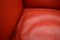 Vintage Red Leather Carmin Model Lc2 Chair by Le Corbusier for Cassina, 1990s 7