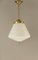 Art Deco Pendant Lamp with Opaline Glass from Philips, 1920s 6