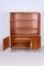 Czech Art Deco Walnut Bookcase from Vichr a Spol, 1930s, Image 12