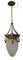Lámpara Luis XV vintage dorada, Imagen 6