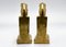 Vintage Trojan Brass Horse Head Bookends, 1960s, Set of 2, Image 7