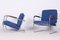 Bauhaus Armchairs in Chrome-Plated Steel, Switzerland, 1930s, Set of 2, Image 9