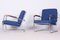 Bauhaus Armchairs in Chrome-Plated Steel, Switzerland, 1930s, Set of 2, Image 12