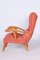 Art Deco Wingchair in Beech attributed to Jan Vaněk, 1930s, Image 4