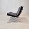 Barcelona Sessel mit Fußhocker von Knoll von Knoll Inc. / Knoll International, 1970er, 2er Set 5