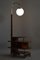 Lámpara de pie Art Déco en pícea atribuida a J. Halabala para Up Závody, años 30, Imagen 2