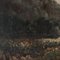 Artista italiano, paisaje, óleo sobre aglomerado, del siglo XIX, enmarcado, Imagen 4