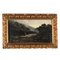Artista italiano, paisaje, óleo sobre aglomerado, del siglo XIX, enmarcado, Imagen 1