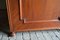 Antique Art Deco Mahogany 1-Door Arch Cupboard, 1900s 6