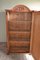 Antique Art Deco Mahogany 1-Door Arch Cupboard, 1900s, Image 2