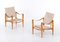 Vintage Safari Chairs by Kaare Klint, 1960s, Set of 2 4
