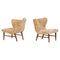 Easy Chairs by Erik Bertil Karlén, 1950s, Set of 2 1