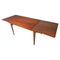 Mid-Century Modern Extendable Scandinavian Dining Table by Arne Vodder, 1950s, Image 4