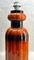 Vintage Fat Lava Floor Lamp in Orange and Black Drip-Glazes from Kaiser Idell, 1962 10