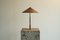 Bent Karlby Table Lamp in Patinated Brass and Teak for Lyfa, 1940s 12