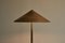 Bent Karlby Table Lamp in Patinated Brass and Teak for Lyfa, 1940s, Image 3