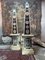 Vintage Marble Obelisks, Set of 2 1