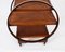 Antique Art Deco Figured Walnut Serving Trolley, 1920s, Image 5