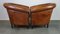 Vintage Sheep Leather Club Chairs, Set of 2, Image 3