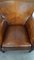 Vintage Sheep Leather Chair, Image 6