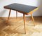 Table Basse Mid-Century avec Verre Opaxite Noir de Cesky Nabytek, 1950s 4