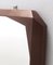 Vintage Square Wall Mirror with Ebonized Walnut Frame attributed to Dino Cavalli, Italy, 1960s 9