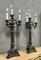 Large Empire Candleholders in Bronze and Antimony, Set of 2, Image 3