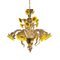 Girasoli Chandelier in Blown Murano Glass by Bottega Veneziana, Image 1