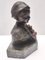 Vintage Bronze Child Selling Onions by De Martino, Italy, 1920s 5