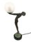 Clarté Skulptur Tischlampe im Art Deco Stil von Max Le Verrier, 2024, 2er Set 3