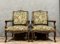 Louis XV Provençal Carved Armchairs in Walnut, Set of 2, Image 1