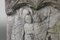 Maceta de hormigón con fachada esculpida en estilo romano, Francia, años 20, Imagen 9