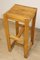 Vintage High Stool in Elm from Maison Regain, 1960s 5