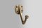 Art Nouveau Brass Wall Hooks attributed to Adolf Loos, Austria, 1916, Set of 6, Image 1