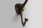 Art Nouveau Brass Wall Hooks attributed to Adolf Loos, Austria, 1916, Set of 6 6