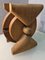 Andrea Cascella, Sculpture with Three Interlocking Pieces, 1960s, Walnut, Image 2