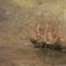 Artista italiano, Paesaggio marino in stile impressionista, 1960, Olio su tela, Con cornice, Immagine 5